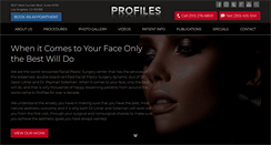 Desktop Screenshot of beverlyhillsprofiles.com